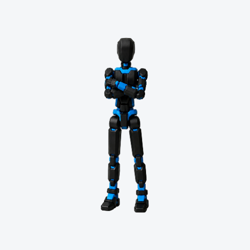 Dummy 13 - Poseable 3D Printed Figure