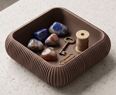 Vase 3 Desk Organizer Bowl