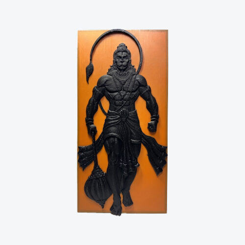 HWD-ORG 1 Lord Hanuman Wall Decor