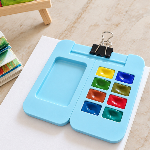 Portable Watercolour Paint Palette - Small