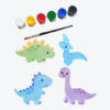 Coloring Kit – Dinosaur (Set of 4)