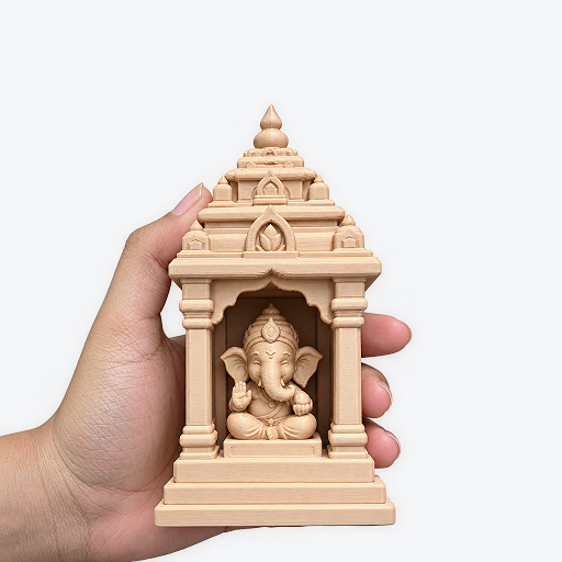 Lord Ganesha in Temple