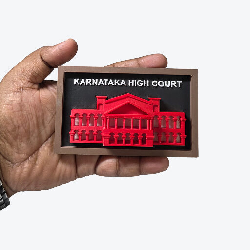 Karnataka High Court Wall Display