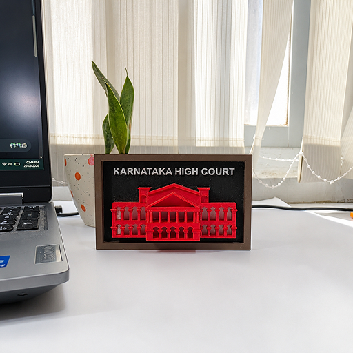 Karnataka High Court Wall Display